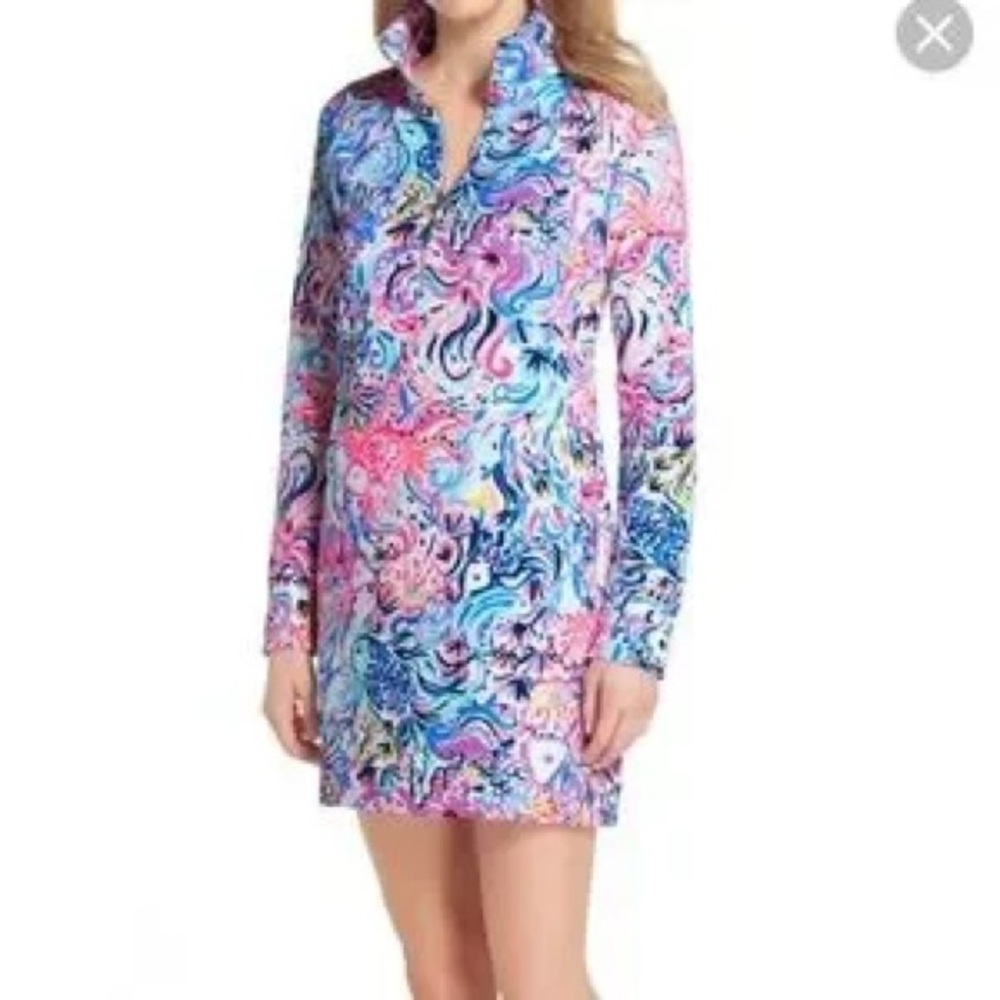 Lilly Pulitzer Ladies Skipper Dress Sofishticated UPF 50+ Size M